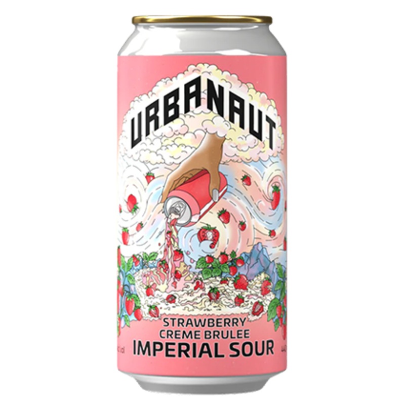 Urbanaut Strawberry Creme Brulee 440ml