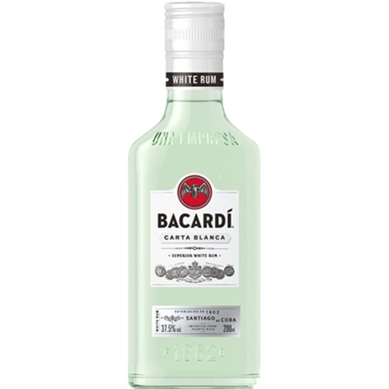 Bacardi Carta Blanca 200ml