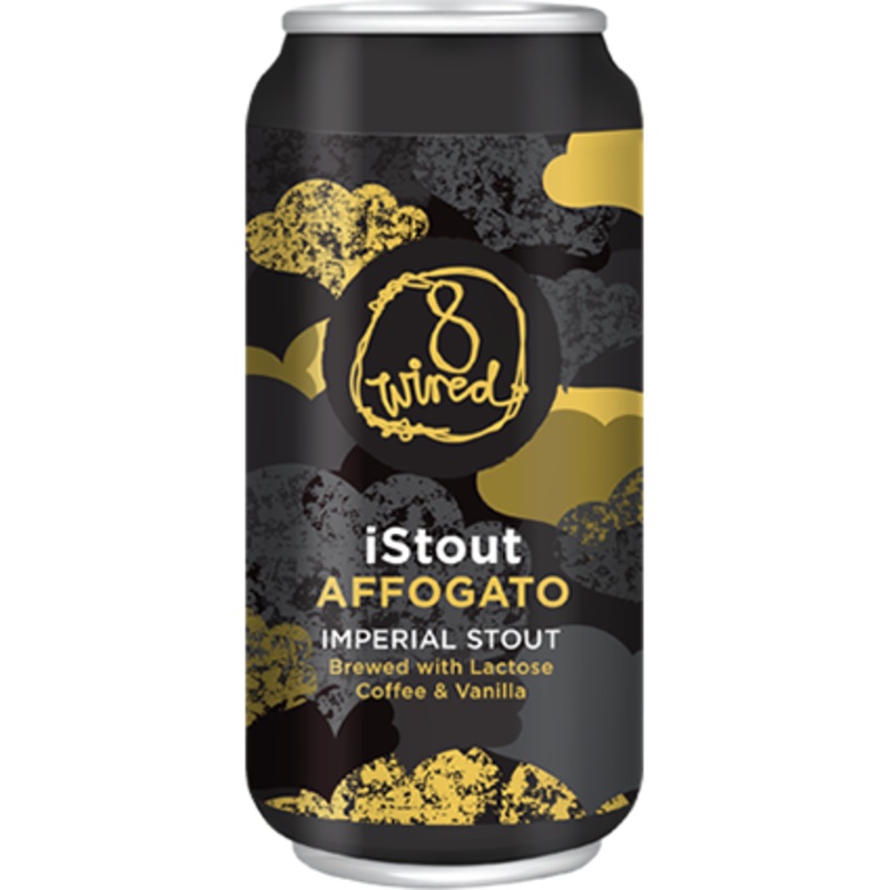 8 Wired iStout Affogato 10% 440ml