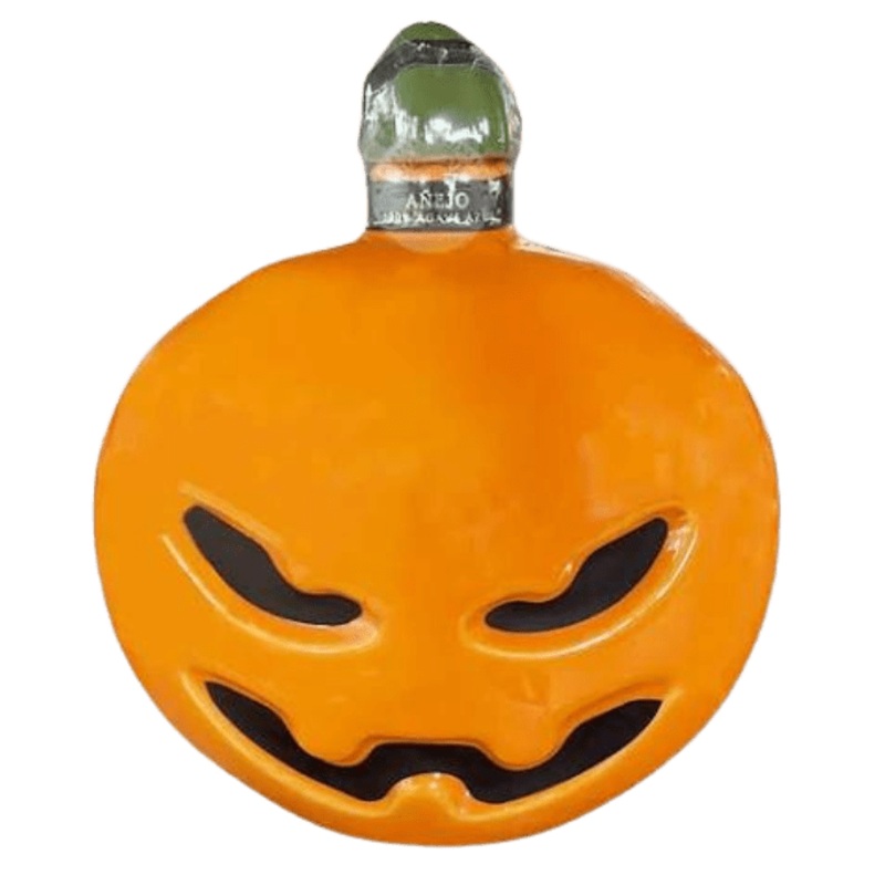 Tierra Sagrada Aejo Tequila – Halloween Edition Ceramic Pumpkin Bottle