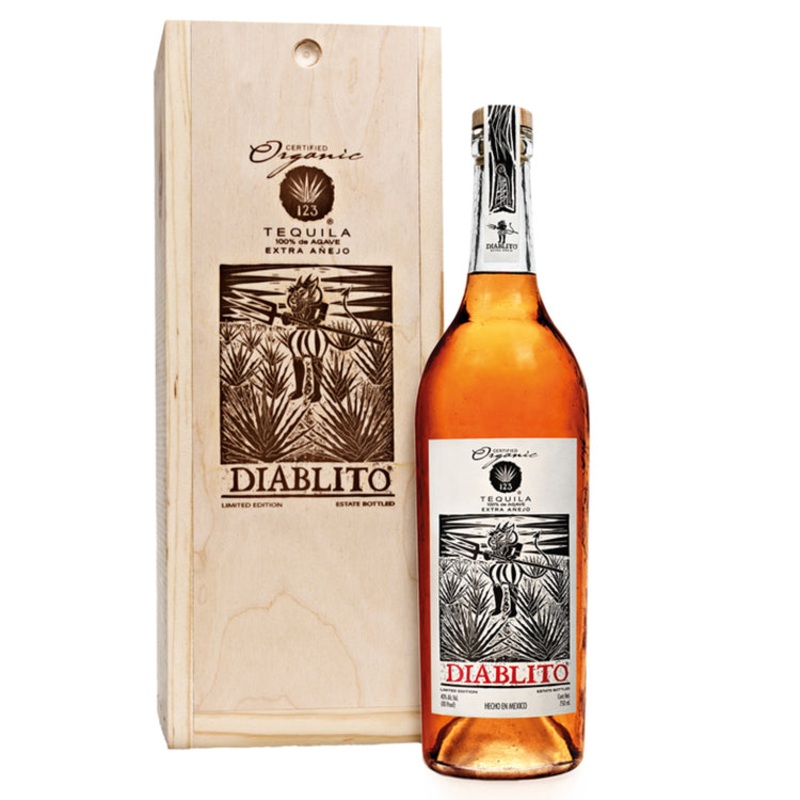 123 Diablito Extra Anejo Tequila – 750ml
