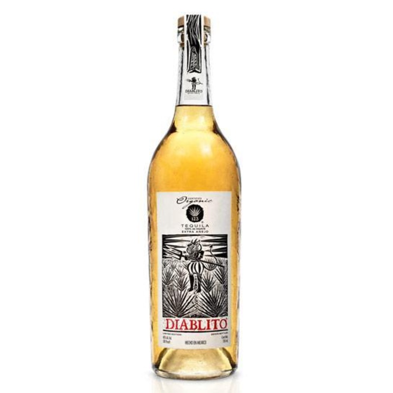 123 Organic Tequila Extra Anejo Diablito 750ml