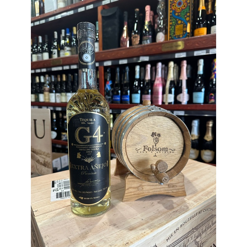 2024 G4 3 Year Old Extra Anejo Tequila  750ml