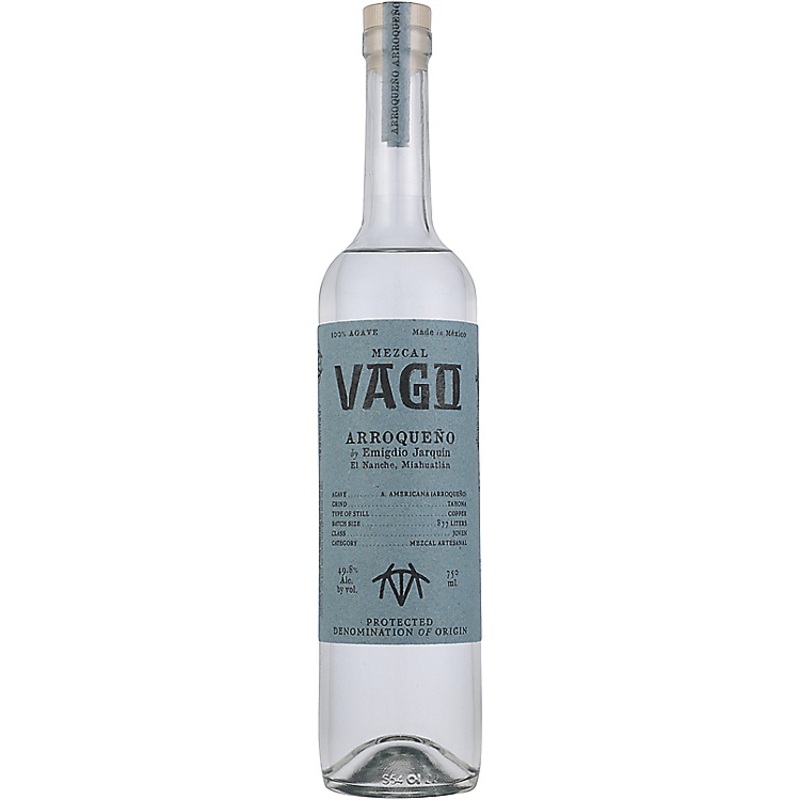 VAGO MEZCAL ARROQUENO BY EMIGDIO JARQUIN 99.6 750ML