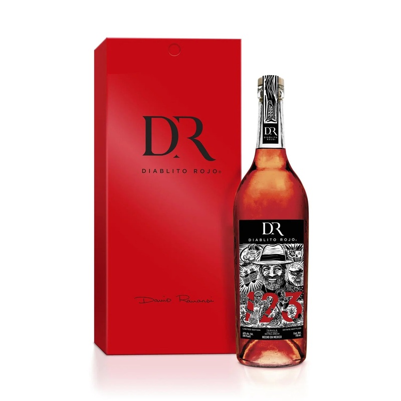 123 Tequila Diabilito Rojo Limited Edition Estate Bottled 80 750ML