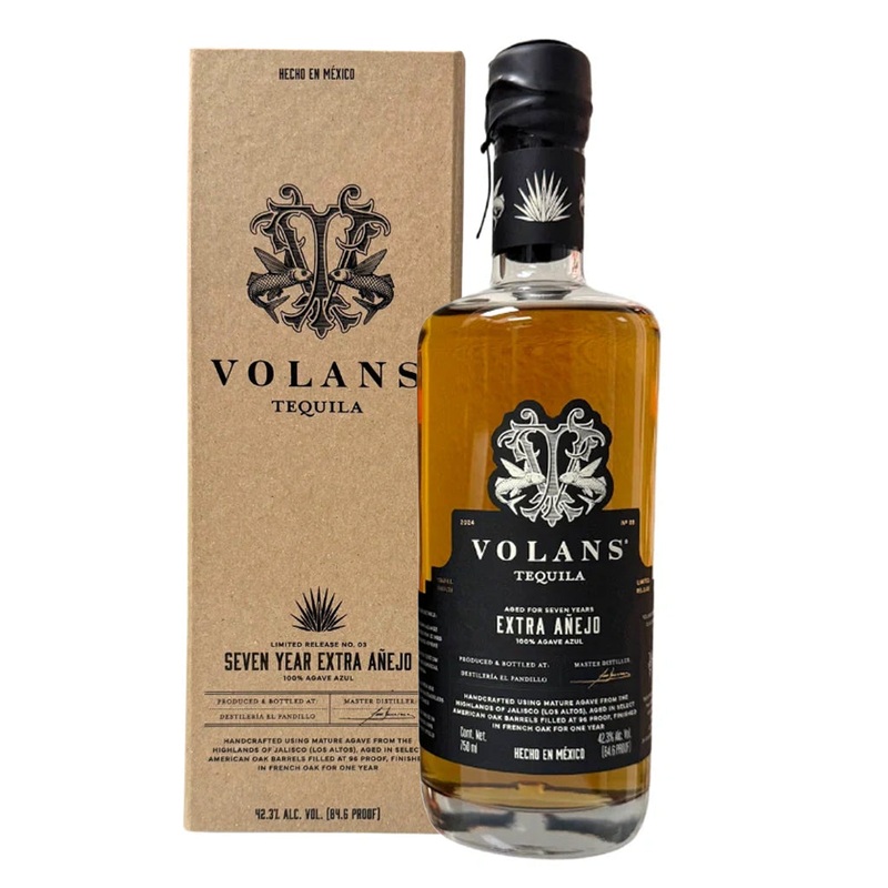 Volans 7 Year Extra Aejo Limited Release Tequila