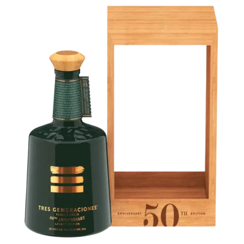 Tres Generaciones 50th Anniversary Anejo Tequila Limited Edition