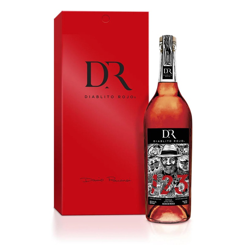 123 Organic Diablito Rojo Extra Aejo Tequila