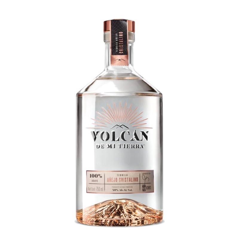VOLCAN DE MI TIERRA TEQUILA ANEJO CRISTALINO 80 750ML